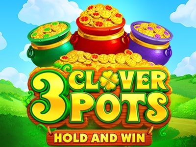 3 CLOVER POTS