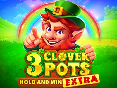 3 CLOVER POTS EXTRA